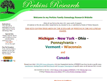 Tablet Screenshot of perkinsresearch.com